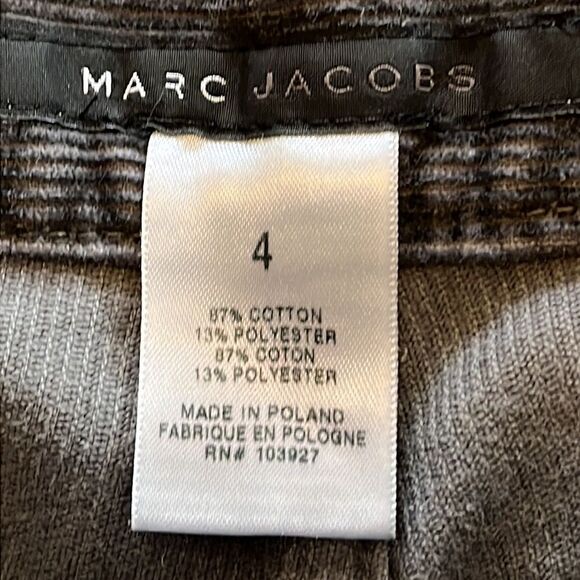 Marc Jacobs Corduroy Straight Leg Pants Size 4 - Picture 5 of 5